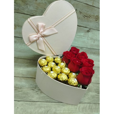 Caixa "Coração Apaixonado"